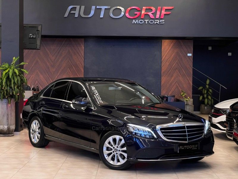 MERCEDES-BENZ C 180 1.6 CGI EXCLUSIVE 16V TURBO 2019/2020 AUTOGRIF MOTORS CAMPO BOM / Carros no Vale