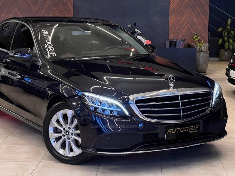MERCEDES-BENZ C 180 1.6 CGI EXCLUSIVE 16V TURBO 2019/2020 AUTOGRIF MOTORS CAMPO BOM / Carros no Vale