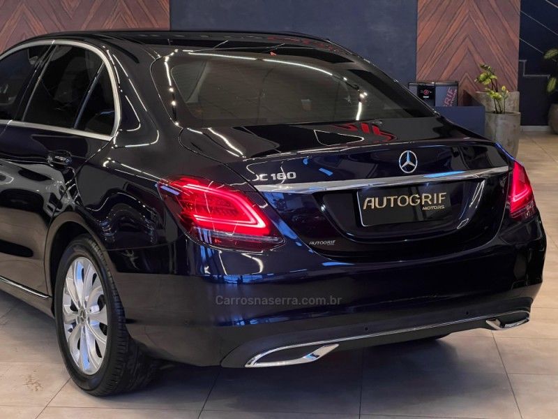 MERCEDES-BENZ C 180 1.6 CGI EXCLUSIVE 16V TURBO 2019/2020 AUTOGRIF MOTORS CAMPO BOM / Carros no Vale