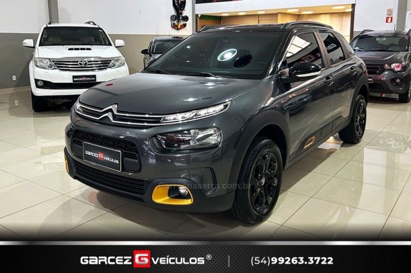 CITROËN C4 CACTUS 1.6 VTI X-SERIES 2021/2022 GARCEZ VEÍCULOS BENTO GONÇALVES / Carros no Vale