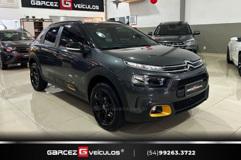 CITROËN C4 CACTUS 1.6 VTI X-SERIES 2021/2022 GARCEZ VEÍCULOS BENTO GONÇALVES / Carros no Vale