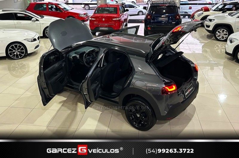 CITROËN C4 CACTUS 1.6 VTI X-SERIES 2021/2022 GARCEZ VEÍCULOS BENTO GONÇALVES / Carros no Vale