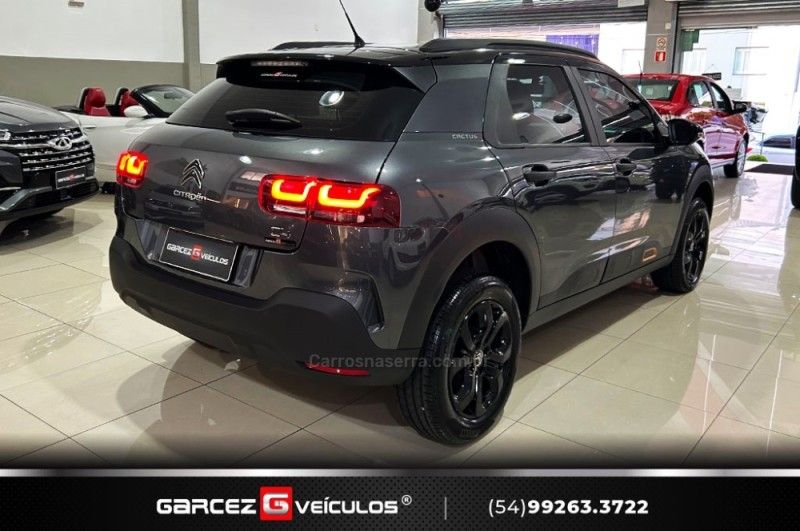 CITROËN C4 CACTUS 1.6 VTI X-SERIES 2021/2022 GARCEZ VEÍCULOS BENTO GONÇALVES / Carros no Vale