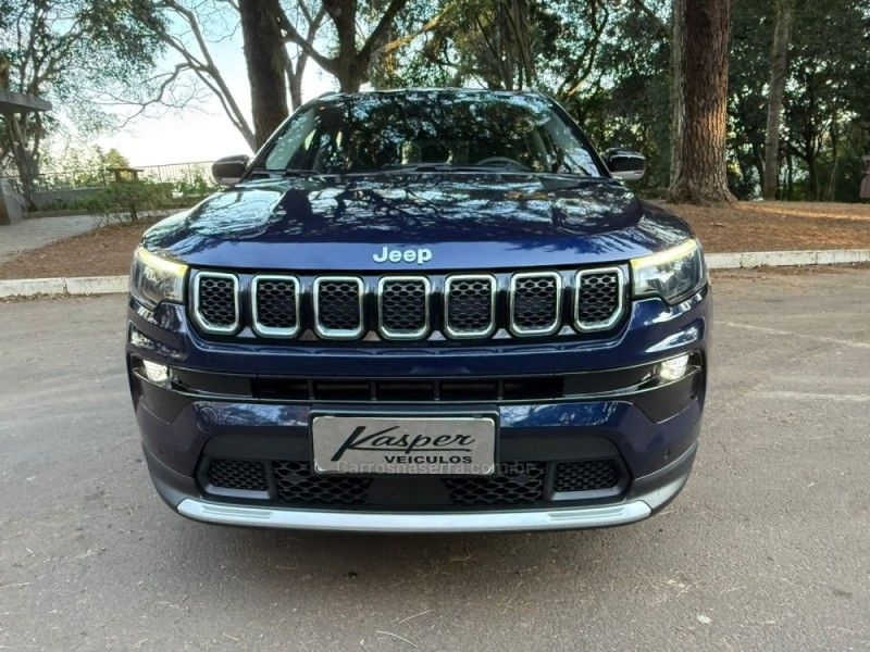 JEEP COMPASS 1.3 LIMITED T270 16V TURBO 2021/2022 KASPER VEÍCULOS DOIS IRMÃOS / Carros no Vale