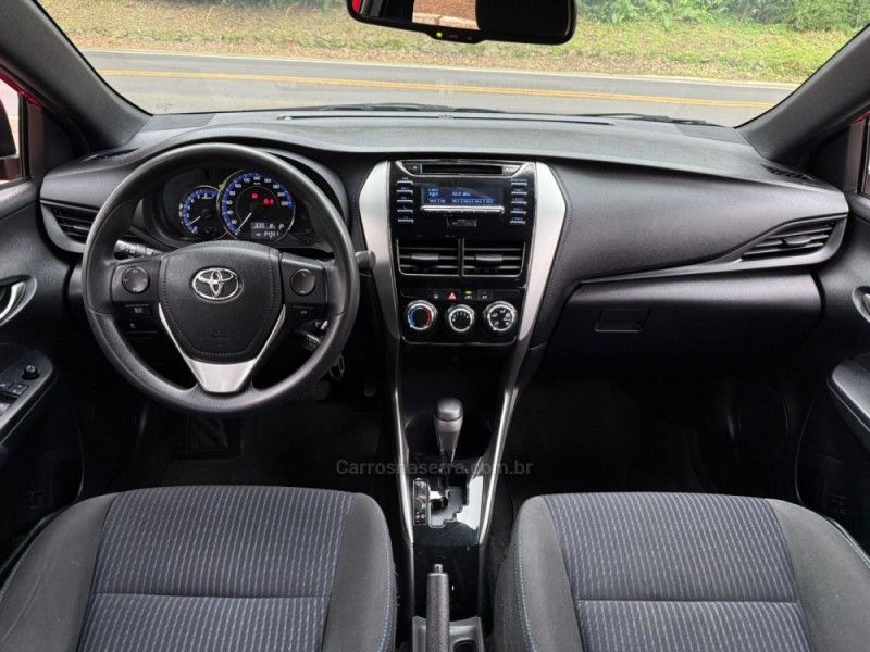 TOYOTA YARIS 1.3 16V XL MULTIDRIVE16 2018/2019 KASPER VEÍCULOS DOIS IRMÃOS / Carros no Vale