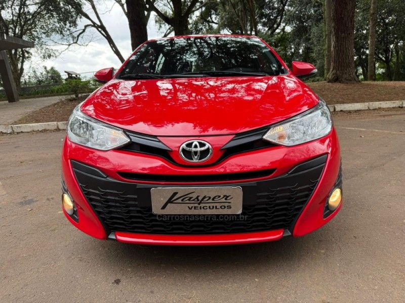 TOYOTA YARIS 1.3 16V XL MULTIDRIVE16 2018/2019 KASPER VEÍCULOS DOIS IRMÃOS / Carros no Vale