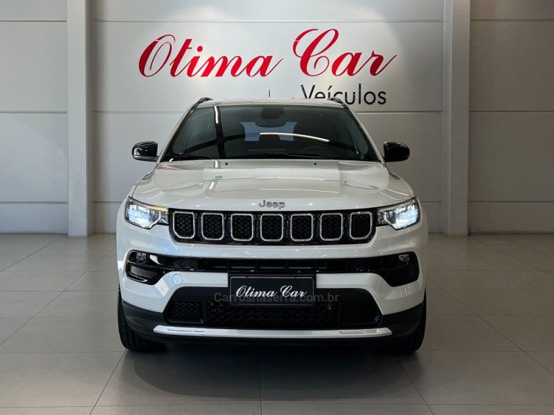JEEP COMPASS 1.3 LONGITUDE T270 16V TURBO 4X2 2022/2023 ÓTIMA CAR FLORES DA CUNHA / Carros no Vale