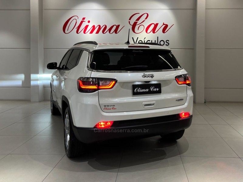 JEEP COMPASS 1.3 LONGITUDE T270 16V TURBO 4X2 2022/2022 ÓTIMA CAR FLORES DA CUNHA / Carros no Vale