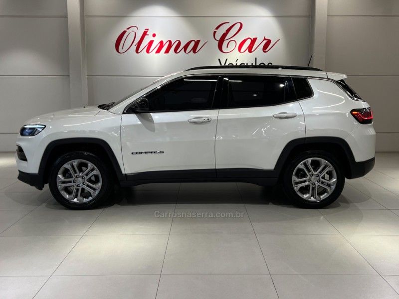 JEEP COMPASS 1.3 LONGITUDE T270 16V TURBO 4X2 2022/2022 ÓTIMA CAR FLORES DA CUNHA / Carros no Vale
