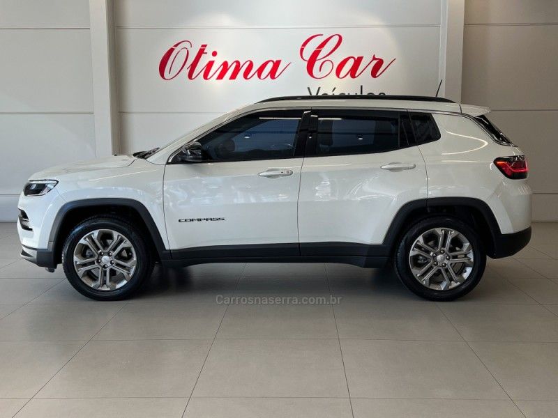 JEEP COMPASS 1.3 LONGITUDE T270 16V TURBO 4X2 2022/2023 ÓTIMA CAR FLORES DA CUNHA / Carros no Vale