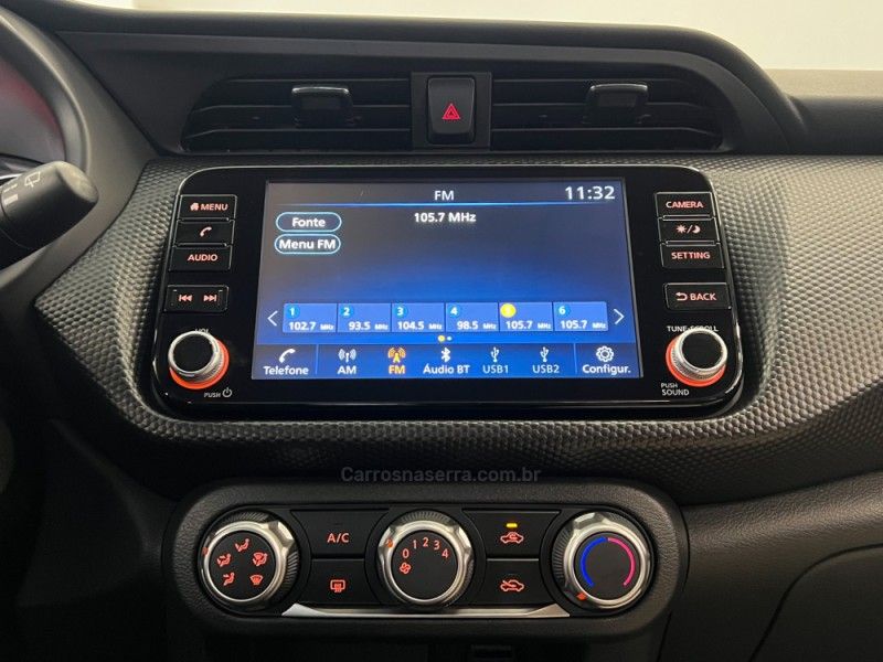 NISSAN KICKS 1.6 ADVANCE 16V 2021/2022 ÓTIMA CAR FLORES DA CUNHA / Carros no Vale