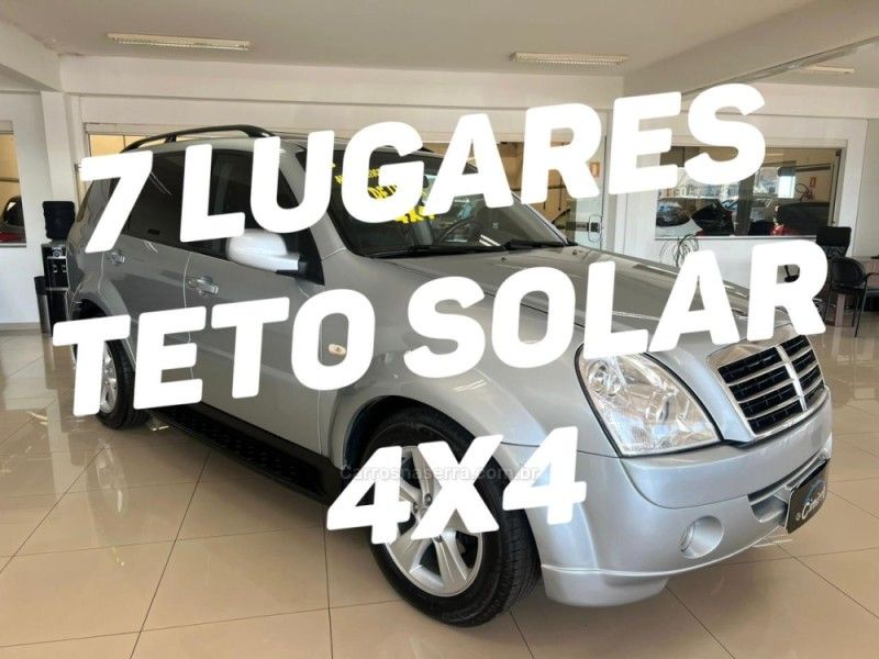 SSANGYONG REXTON 2.7 20V TURBO 2008/2008 CIMIRRO AUTOMÓVEIS TAQUARA / Carros no Vale