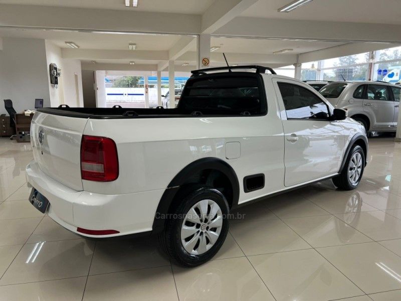 VOLKSWAGEN SAVEIRO 1.6 MI TRENDLINE CS 8V 2017/2018 CIMIRRO AUTOMÓVEIS TAQUARA / Carros no Vale