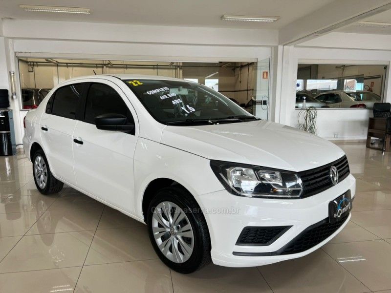 VOLKSWAGEN VOYAGE 1.6 MSI TOTALFLEX 8V 2021/2022 CIMIRRO AUTOMÓVEIS TAQUARA / Carros no Vale