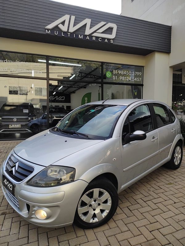 CITROËN C3 1.4 I EXCLUSIVE 8V 2012/2012 AWD MULTIMARCAS LAJEADO / Carros no Vale