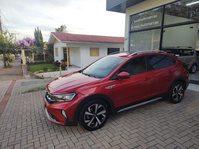 VOLKSWAGEN NIVUS 1.0 TSI HIGHLINE 2021/2021 AWD MULTIMARCAS LAJEADO / Carros no Vale