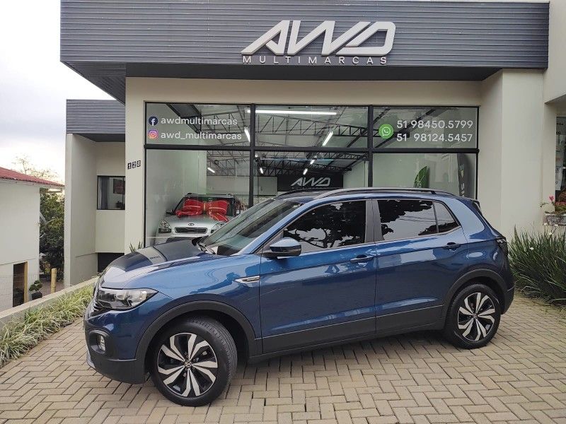 VOLKSWAGEN T-CROSS 1.0 COMFORTLINE TSI 2023/2023 AWD MULTIMARCAS LAJEADO / Carros no Vale