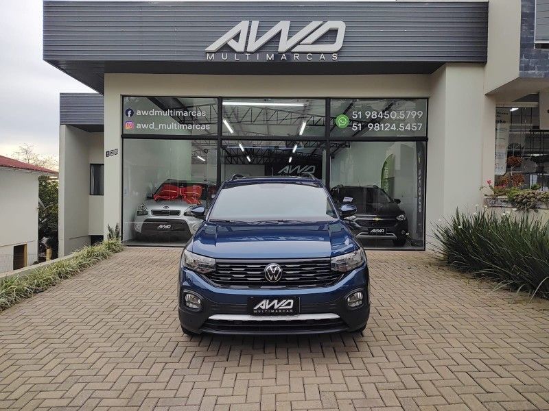 VOLKSWAGEN T-CROSS 1.0 COMFORTLINE TSI 2023/2023 AWD MULTIMARCAS LAJEADO / Carros no Vale
