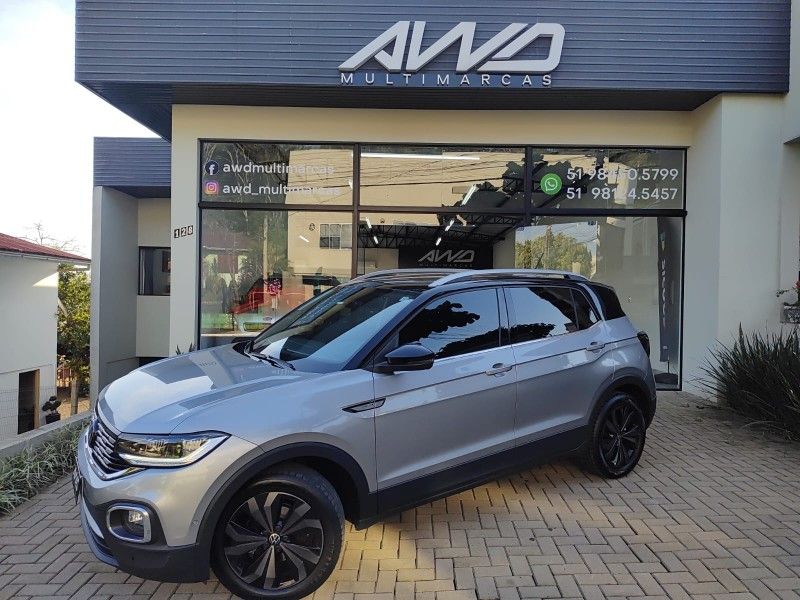 VOLKSWAGEN T-CROSS 1.4 HIGHLINE TSI 16V 2024/2024 AWD MULTIMARCAS LAJEADO / Carros no Vale