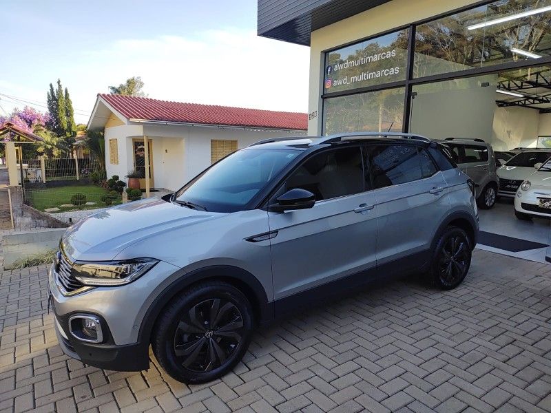 VOLKSWAGEN T-CROSS 1.4 HIGHLINE TSI 16V 2024/2024 AWD MULTIMARCAS LAJEADO / Carros no Vale