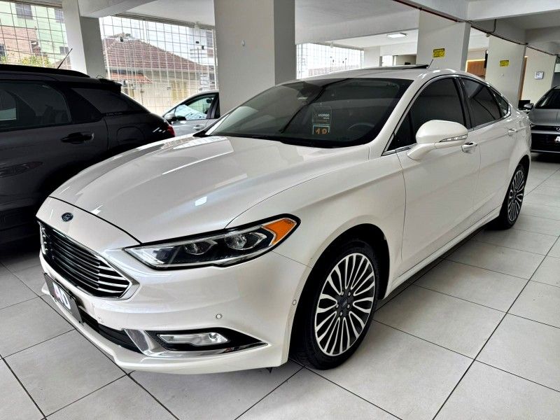 FORD FUSION 2.0 TITANIUM GTDI ECOBOOST AWD 2018/2018 ANDRIGO VEÍCULOS CAXIAS DO SUL / Carros no Vale