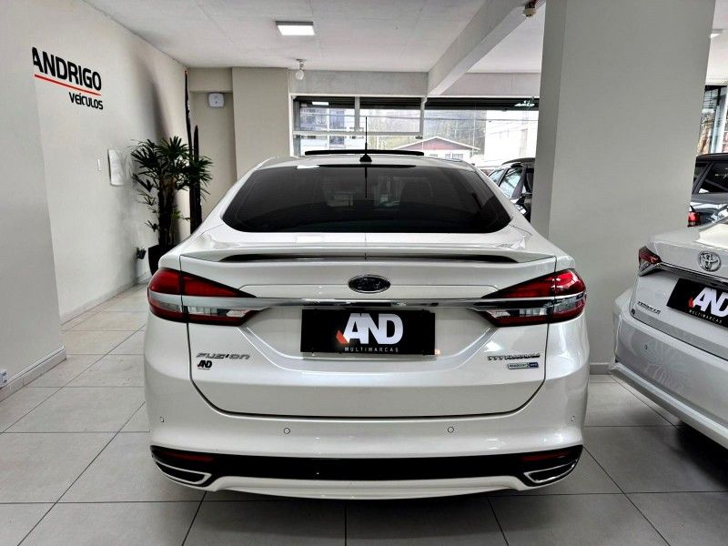 FORD FUSION 2.0 TITANIUM GTDI ECOBOOST AWD 2018/2018 ANDRIGO VEÍCULOS CAXIAS DO SUL / Carros no Vale