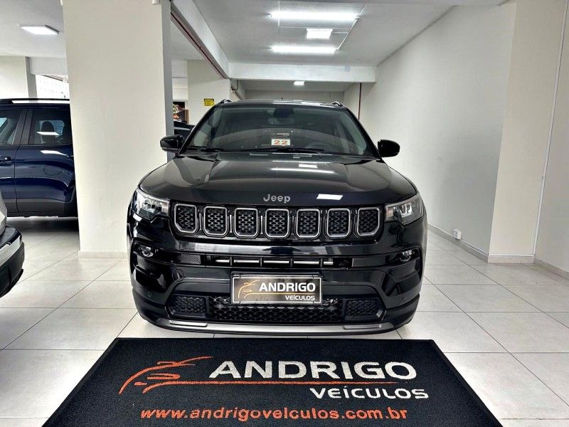 JEEP COMPASS 1.3 LIMITED T270 16V TURBO 2021/2022 ANDRIGO VEÍCULOS CAXIAS DO SUL / Carros no Vale