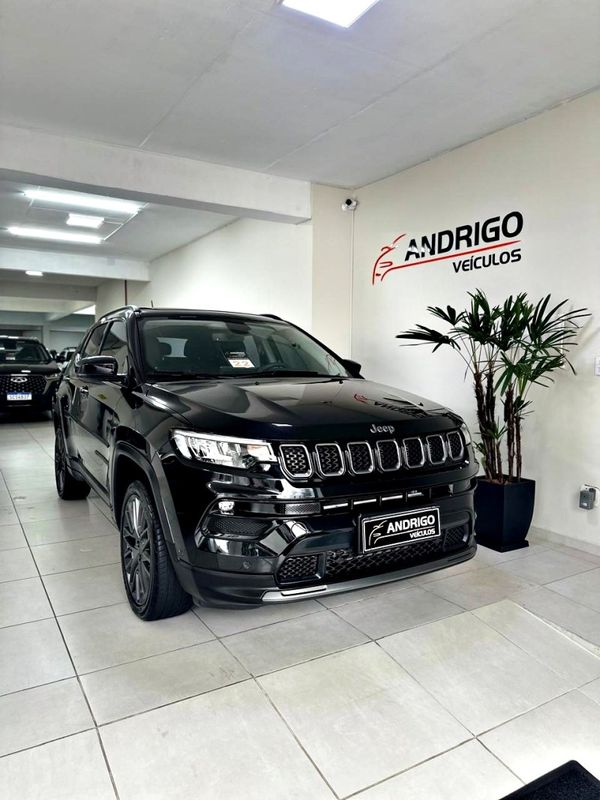 JEEP COMPASS 1.3 LIMITED T270 16V TURBO 2021/2022 ANDRIGO VEÍCULOS CAXIAS DO SUL / Carros no Vale