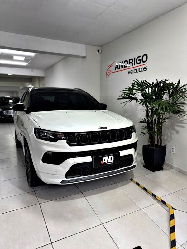 JEEP COMPASS 1.3 SERIE S T270 16V TURBO 2022/2022 ANDRIGO VEÍCULOS CAXIAS DO SUL / Carros no Vale