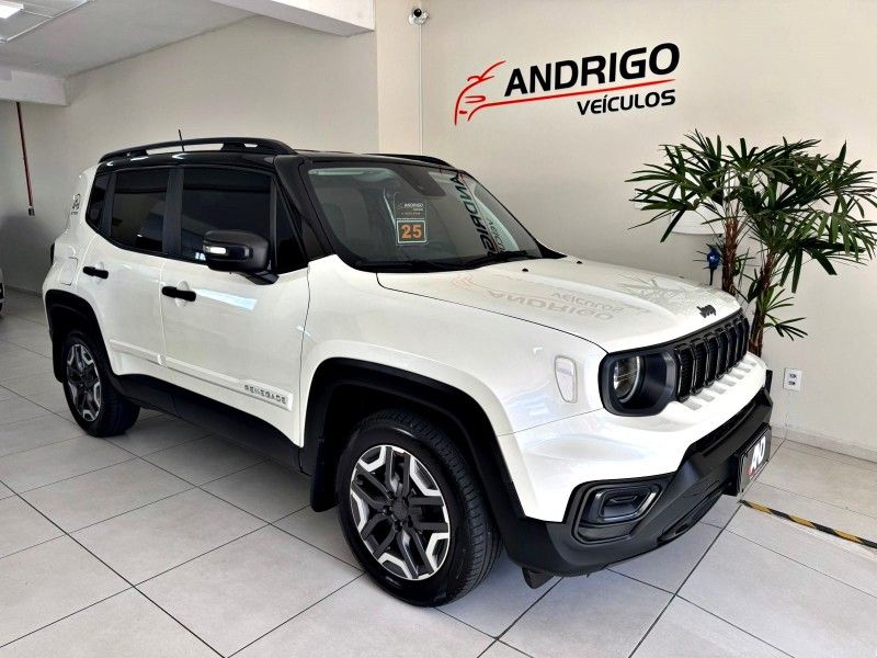 JEEP RENEGADE 1.3 16V ALTITUDE T270 TURBO 2024/2025 ANDRIGO VEÍCULOS CAXIAS DO SUL / Carros no Vale