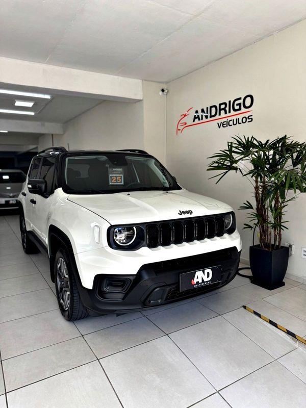 JEEP RENEGADE 1.3 16V ALTITUDE T270 TURBO 2024/2025 ANDRIGO VEÍCULOS CAXIAS DO SUL / Carros no Vale
