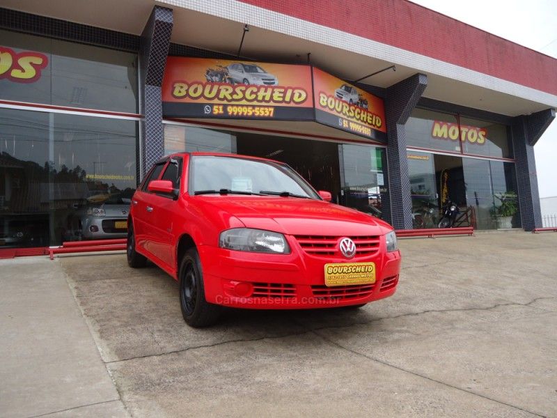 VOLKSWAGEN GOL 1.0 MI TRENDLINE 8V 2011/2012 BOURSCHEID CARROS E MOTOS SANTA CLARA DO SUL / Carros no Vale