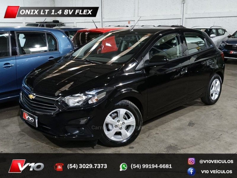 CHEVROLET ONIX 1.4 MPFI LT 8V 2019/2019 V10 VEÍCULOS CAXIAS DO SUL / Carros no Vale