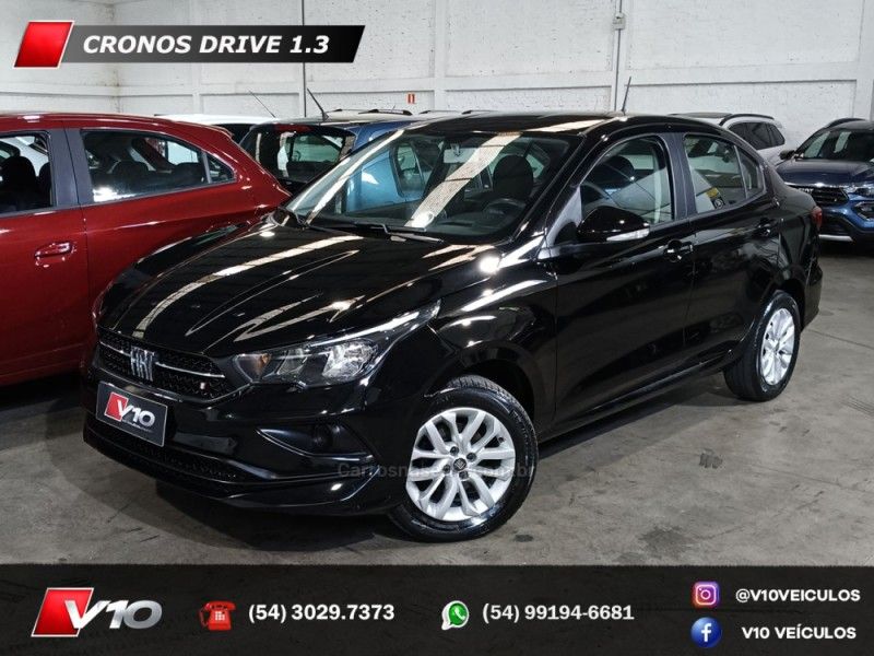 FIAT CRONOS 1.3 DRIVE 8V 2020/2021 V10 VEÍCULOS CAXIAS DO SUL / Carros no Vale