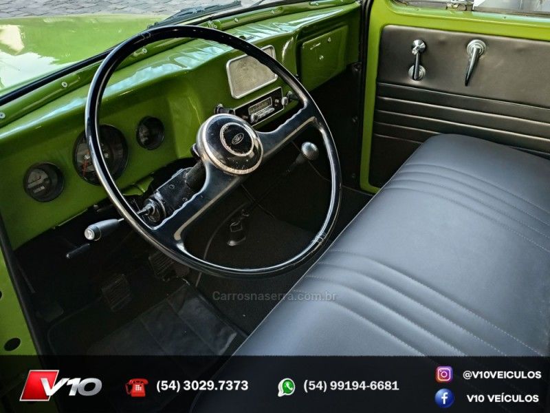 FORD F-75 2.6 12V 4X2 1974/1974 V10 VEÍCULOS CAXIAS DO SUL / Carros no Vale