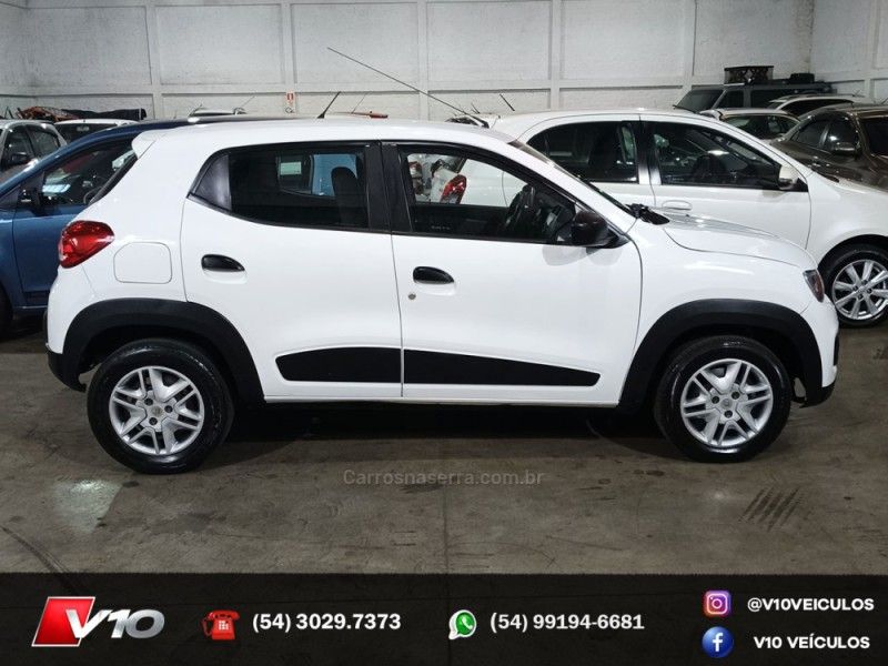 RENAULT KWID 1.0 12V SCE ZEN 2019/2019 V10 VEÍCULOS CAXIAS DO SUL / Carros no Vale