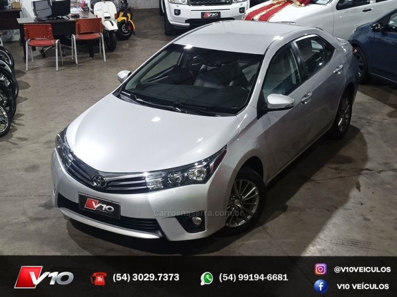 TOYOTA COROLLA 2.0 XEI 16V 2016/2017 V10 VEÍCULOS CAXIAS DO SUL / Carros no Vale