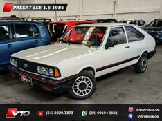 VOLKSWAGEN PASSAT 1.6 LSE 8V 1986/1986 V10 VEÍCULOS CAXIAS DO SUL / Carros no Vale