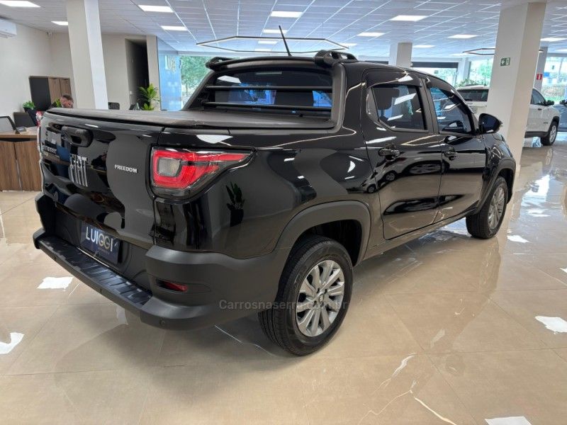 FIAT STRADA 1.3 FIRE FREEDOM 8V CD 2021/2022 LUIGGI AUTOMÓVEIS CARLOS BARBOSA / Carros no Vale