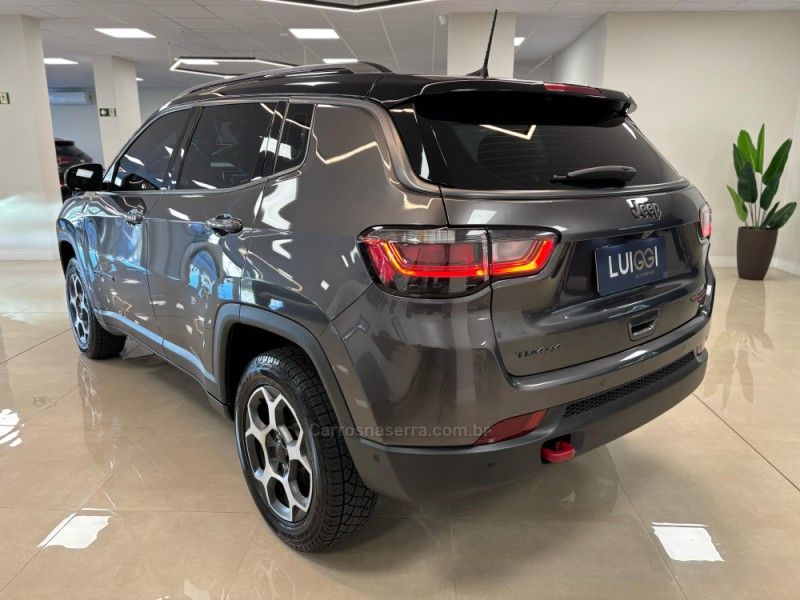 JEEP COMPASS 2.0 TRAILHAWK TD350 TURBO 4X4 2022/2023 LUIGGI AUTOMÓVEIS CARLOS BARBOSA / Carros no Vale