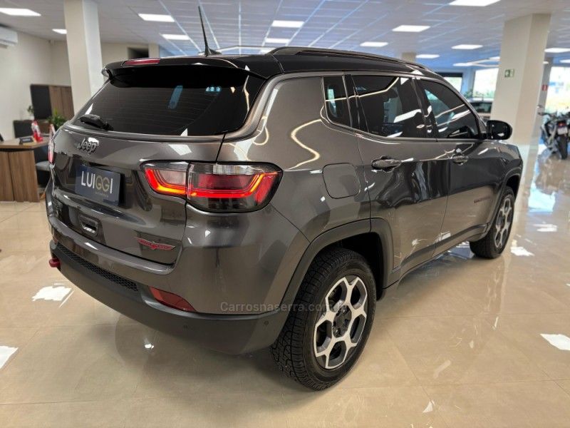 JEEP COMPASS 2.0 TRAILHAWK TD350 TURBO 4X4 2022/2023 LUIGGI AUTOMÓVEIS CARLOS BARBOSA / Carros no Vale