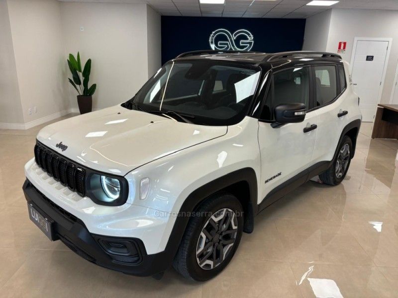 JEEP RENEGADE 1.3 SPORT T270 16V TURBO 2024/2025 LUIGGI AUTOMÓVEIS CARLOS BARBOSA / Carros no Vale