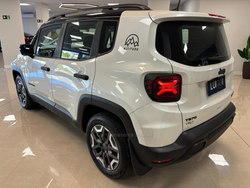 JEEP RENEGADE 1.3 SPORT T270 16V TURBO 2024/2025 LUIGGI AUTOMÓVEIS CARLOS BARBOSA / Carros no Vale