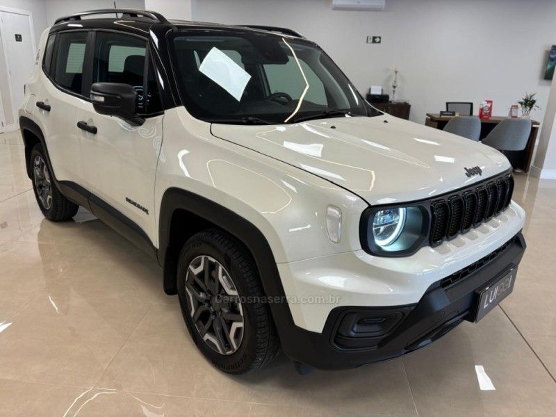 JEEP RENEGADE 1.3 SPORT T270 16V TURBO 2024/2025 LUIGGI AUTOMÓVEIS CARLOS BARBOSA / Carros no Vale