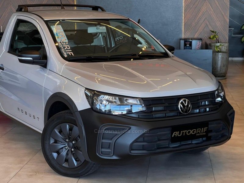 VOLKSWAGEN SAVEIRO 1.6 MSI ROBUST CS 8V 2025/2025 AUTOGRIF MOTORS CAMPO BOM / Carros no Vale
