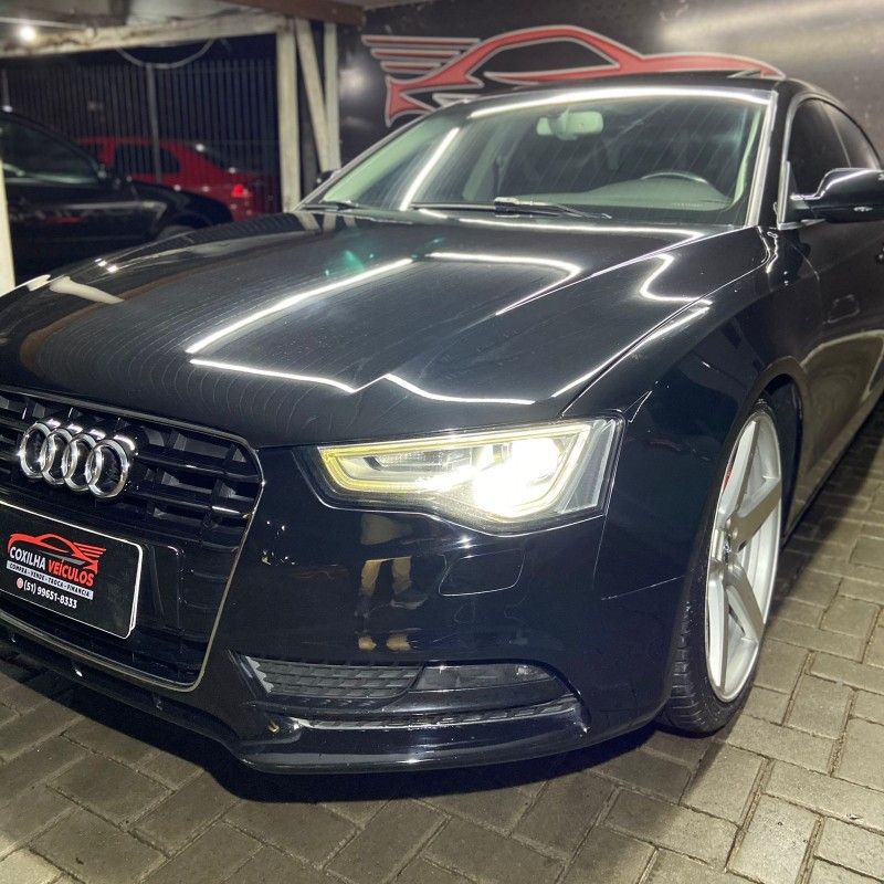 Audi A5 SPORTBACK MULTITRONIC 2.0 2014/2014 SÉRGIO VEÍCULOS TEUTÔNIA / Carros no Vale
