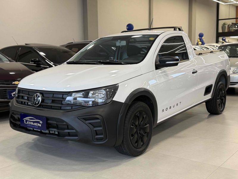 VOLKSWAGEN SAVEIRO 1.6 MSI ROBUST CS 16V 2024/2024 LEHMEN VEÍCULOS VENÂNCIO AIRES / Carros no Vale