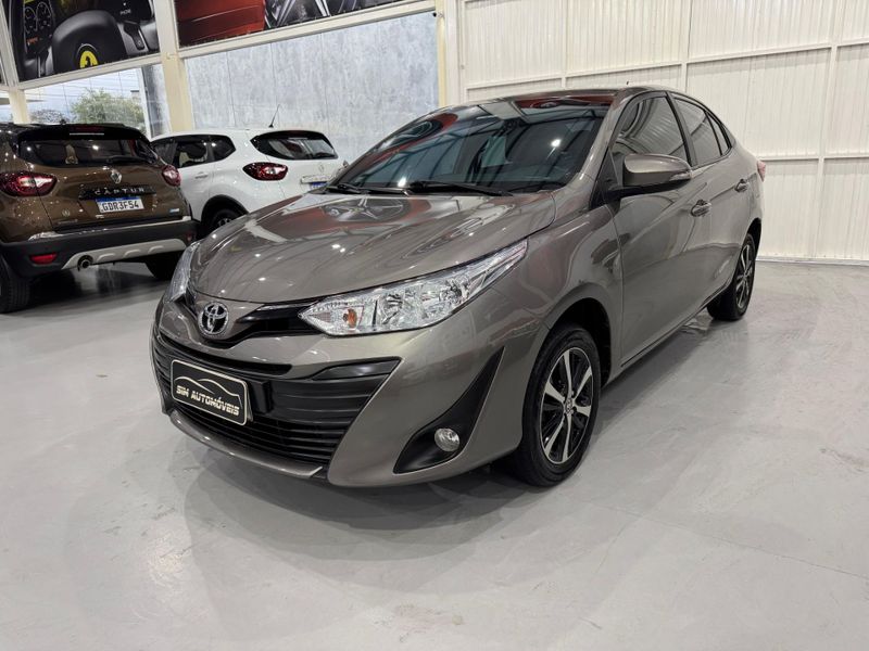 Toyota Yaris 1.5 16v Sedan Xs Connect Multidrive 2020/2020 SIM AUTOMÓVEIS ROLANTE / Carros no Vale