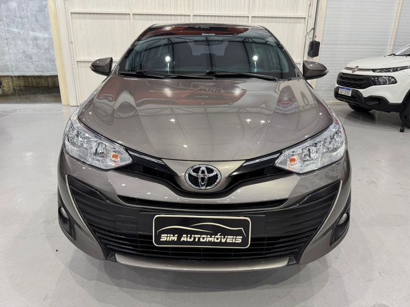 Toyota Yaris 1.5 16v Sedan Xs Connect Multidrive 2020/2020 SIM AUTOMÓVEIS ROLANTE / Carros no Vale