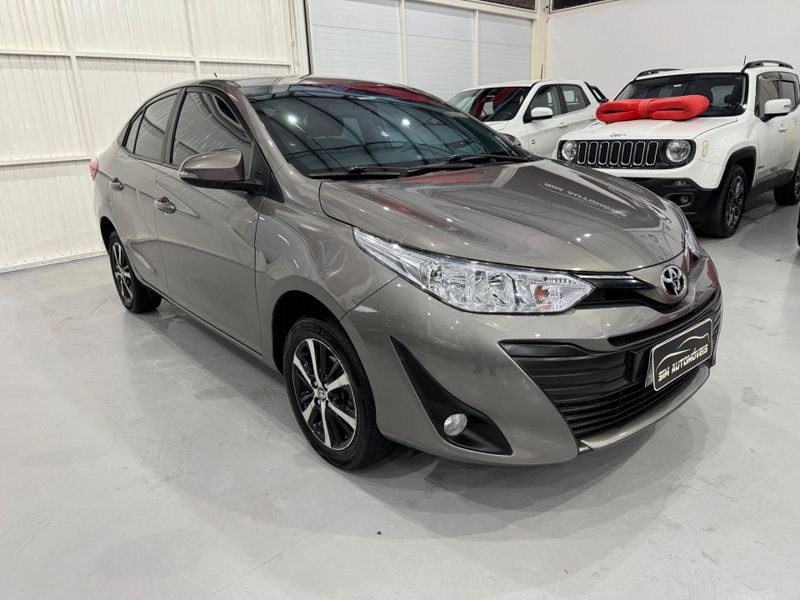Toyota Yaris 1.5 16v Sedan Xs Connect Multidrive 2020/2020 SIM AUTOMÓVEIS ROLANTE / Carros no Vale